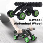 Four-wheeled Abdominal Roller Home Exercise Abdominal Muscle Fitness Equipment