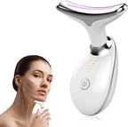 Neck Face Massager Face Sculpting Tool 3 Colour Modes And Vibration For Facial Massager For Double Chin