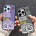 Stone Island Graphic Print Phone Case