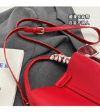 Hot Selling Simplicity High-end Women's Crossbody Bag PU Material Versatile Bucket Bag Fashion Handbag Commuting