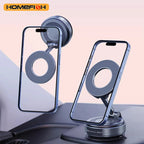 HOMEFISH K007 Magnetic Phone Holder｜Three-axis Rotation For Free Adjustment｜A Convenient Choice For Multiple Scenarios.